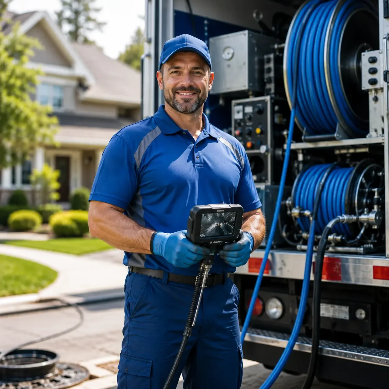 Local outdoor drain cleaning specialists in Tulare, SD